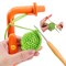 Crochet Holder for Beginners - Crochet Helper to Learn How to Crochet and Make Magic Rings, 3 in 1 Magic Rings Tool, Yarn Tension Regulator and Yarn Guide Tool, Crochet Tool for Beginners (Orange)
